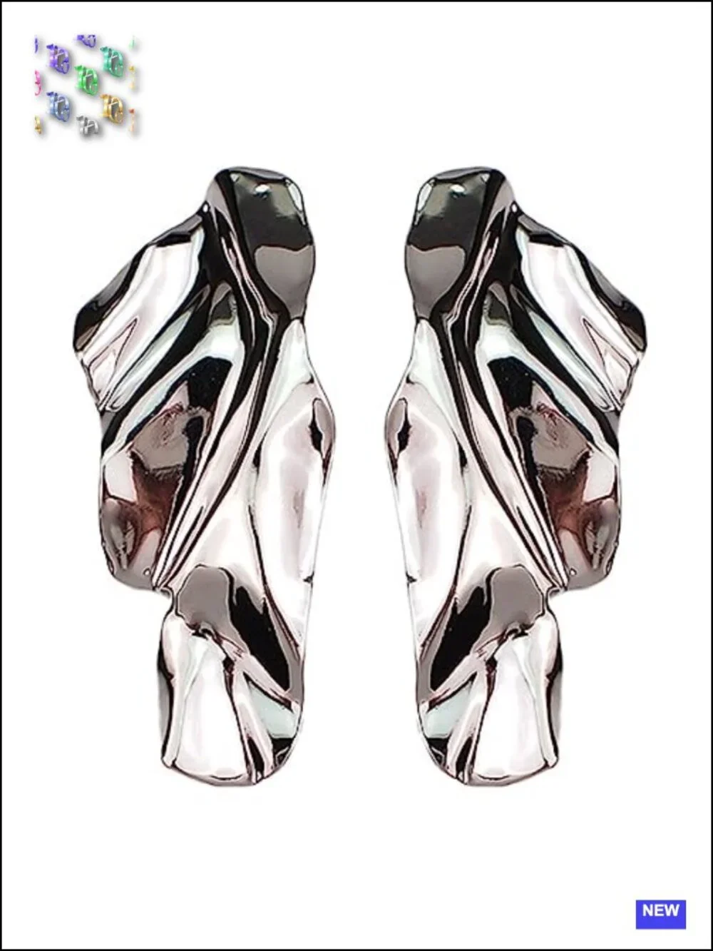 Geometric Metal Drop Dangle Earrings Hypoallergenic Fashion Jewelry